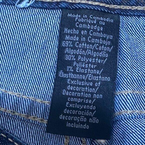 Calvin Klein Skinny Jeans in Dark Indigo Blue Size 10 - Picture 5 of 7